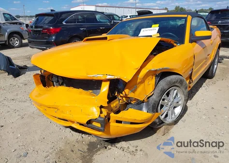2007 Ford Mustang V6 Deluxe/V6 Premium from USA, damaged, VIN 1ZVFT84N375329694